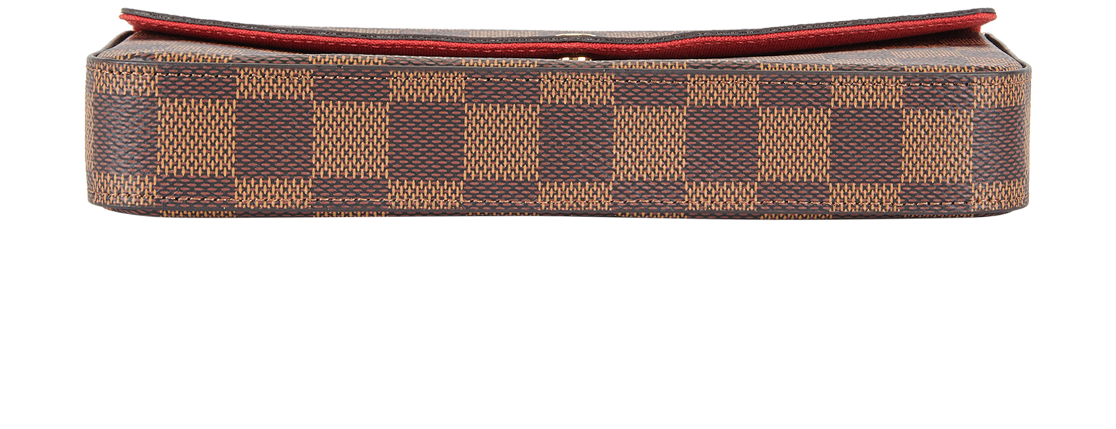 Felicie Pochette, &pound;850, Handbags, Brown, Coated Canvas, Top view